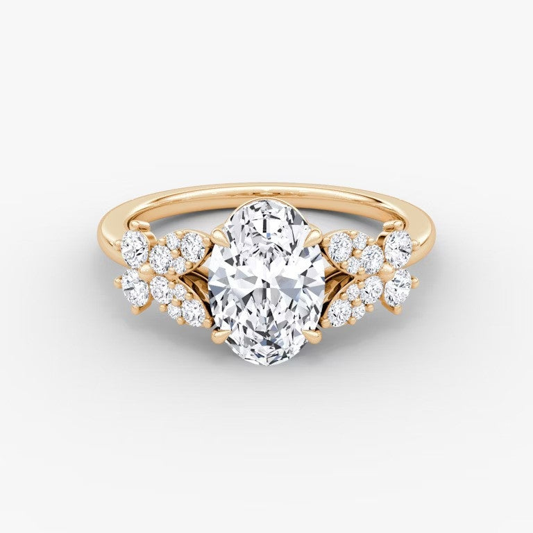 Marigold Oval Lab Diamond Ring