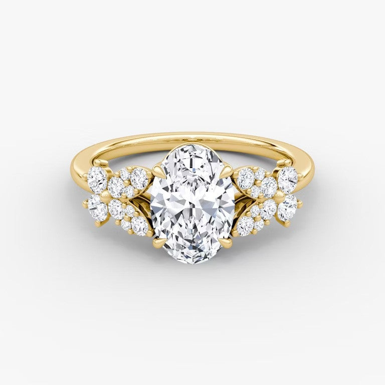 Marigold Oval Lab Diamond Ring