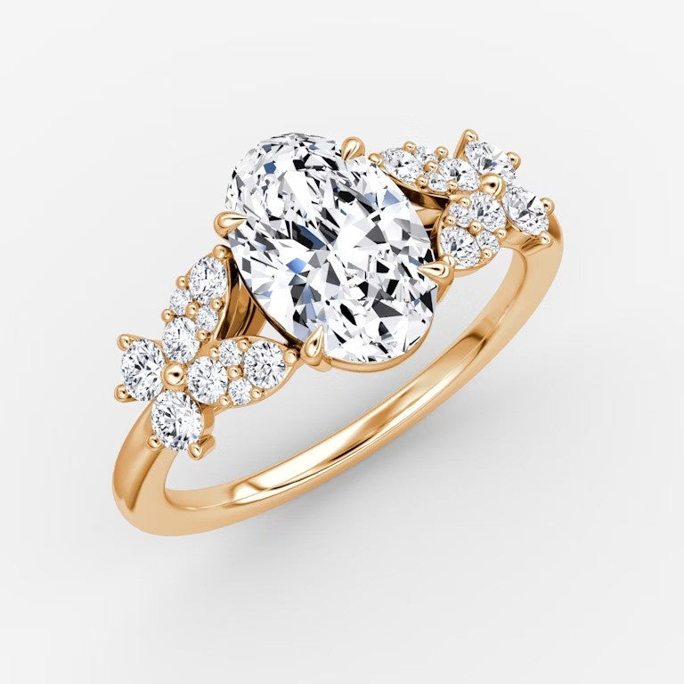 Marigold Oval Lab Diamond Ring