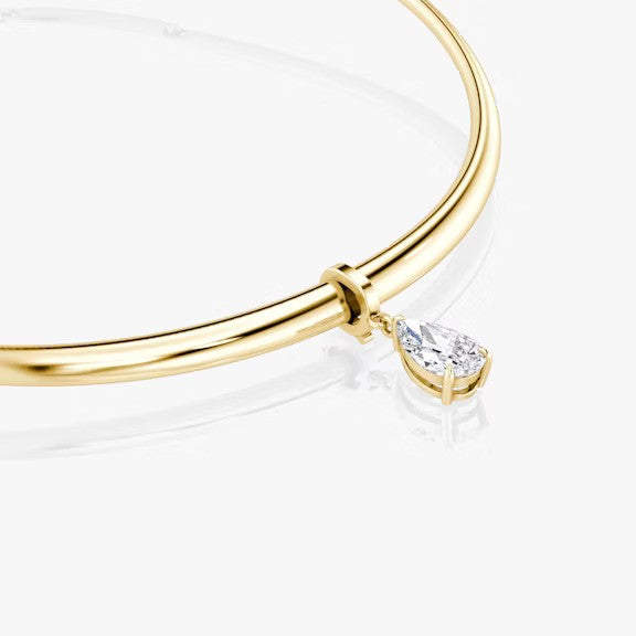 Crown Pendant Lab Grown Diamond Necklace