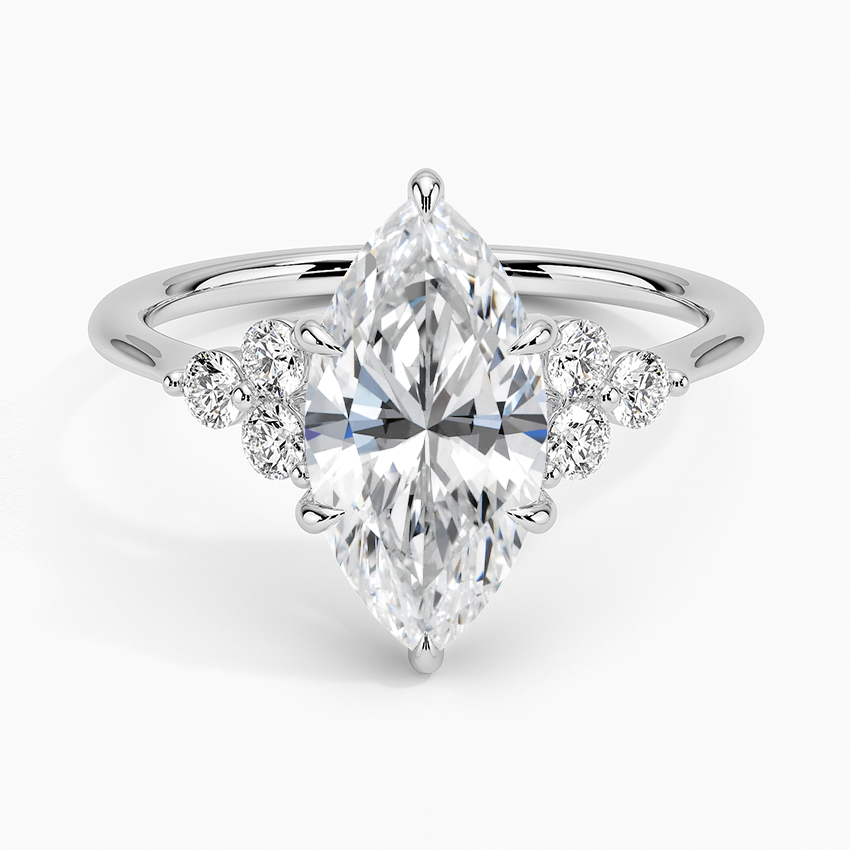 Opulence Marquise Lab Grown Diamond Engagement Ring