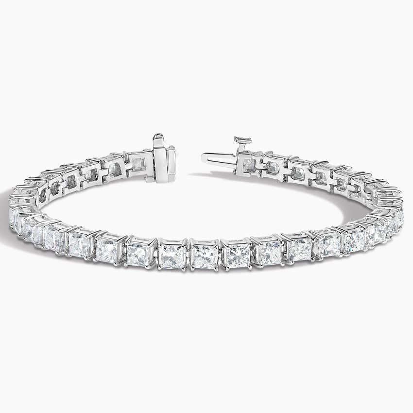 Princess Lab Grown Diamond Tennis Bracelet