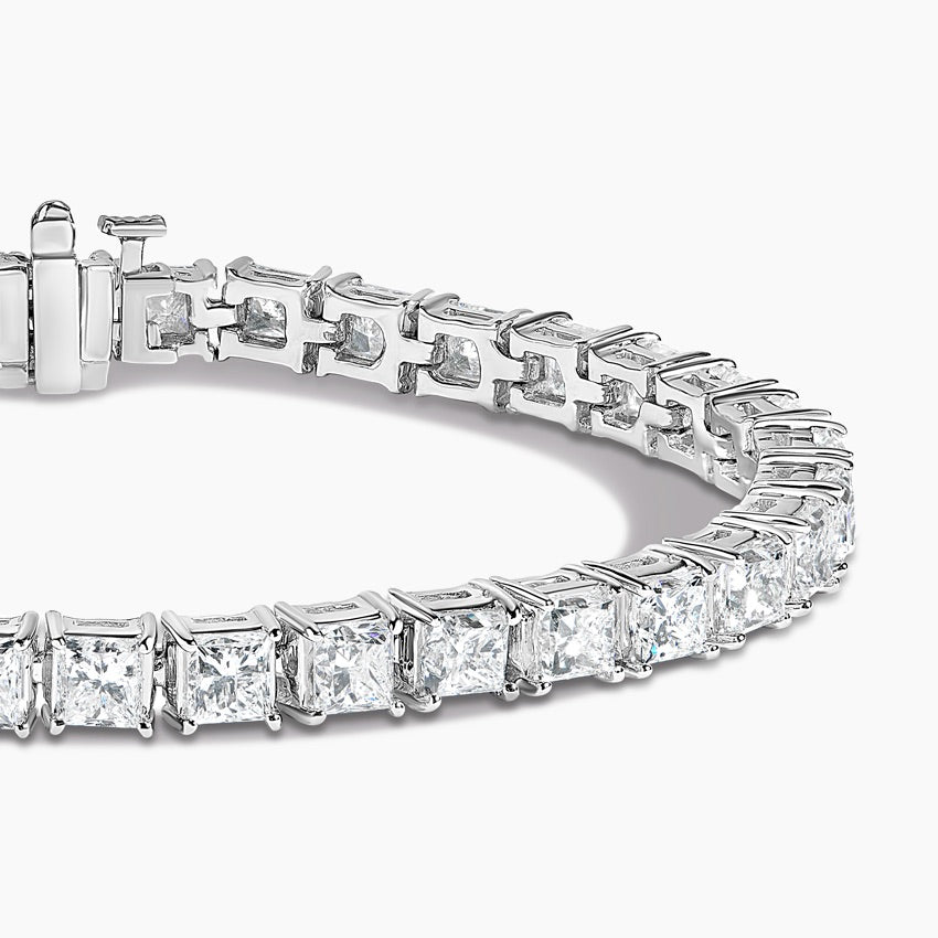 Princess Lab Grown Diamond Tennis Bracelet