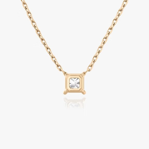 Princess Lab Grown Diamond Pendant