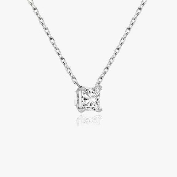 Princess Lab Grown Diamond Pendant