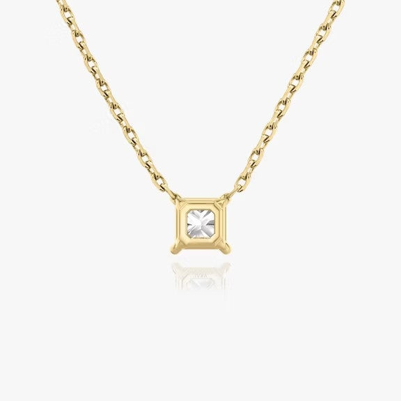 Princess Lab Grown Diamond Pendant