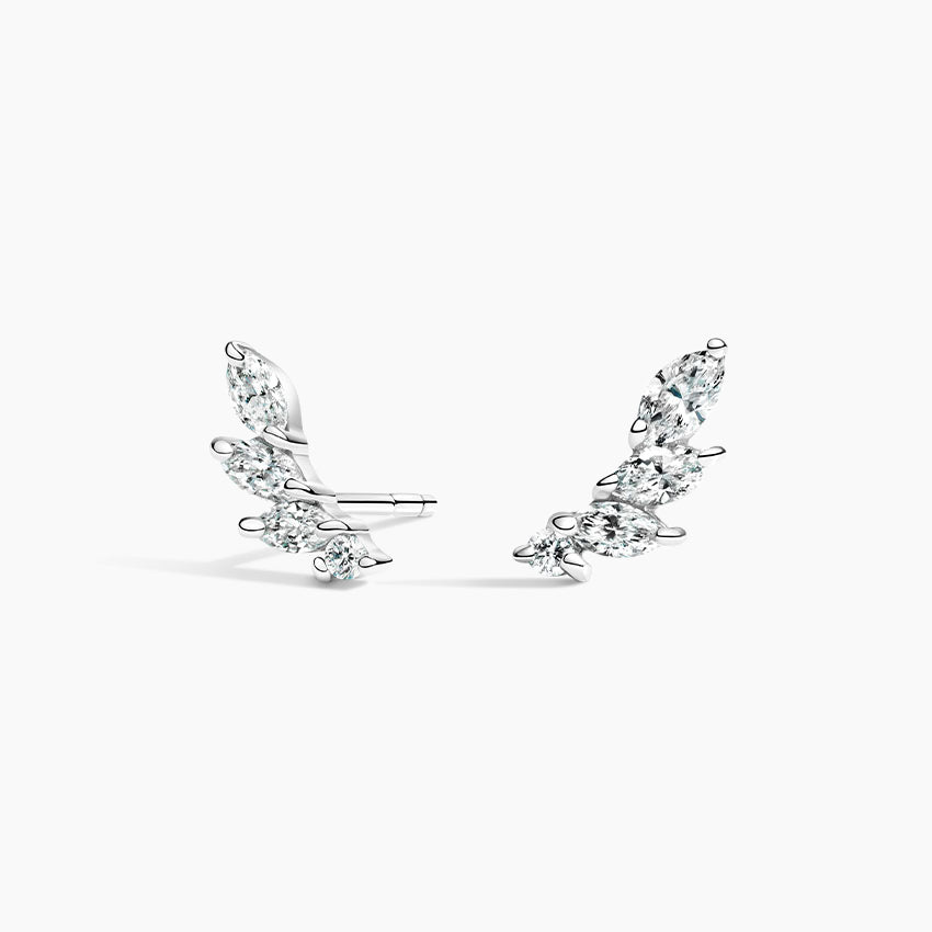 Wing Diamond Earrings