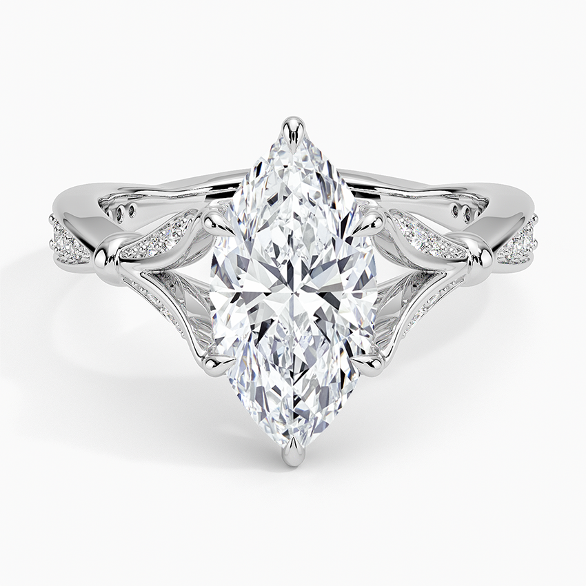 Petunia Marquise Lab Diamond Engagement Ring