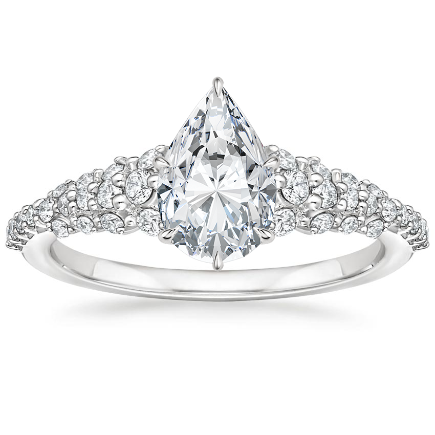 Anita Pear Lab Grown Diamond Engagement Ring