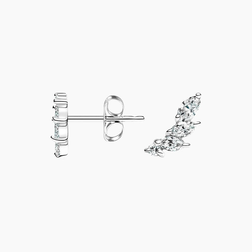 Wing Diamond Earrings