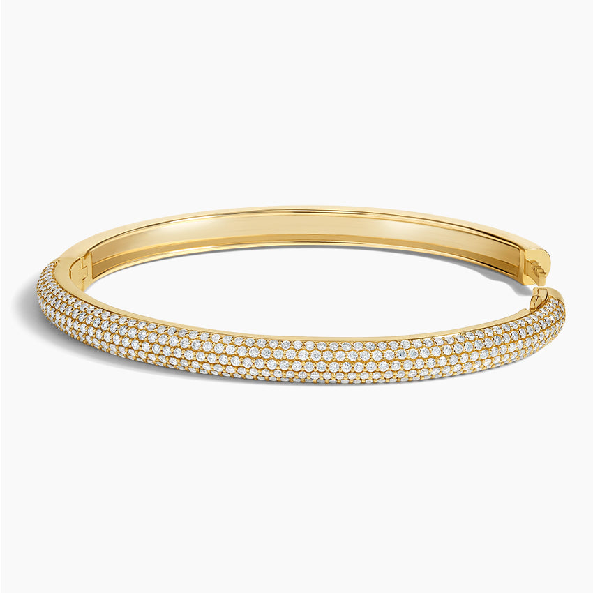 Pipe Lab Grown Diamond Bangle