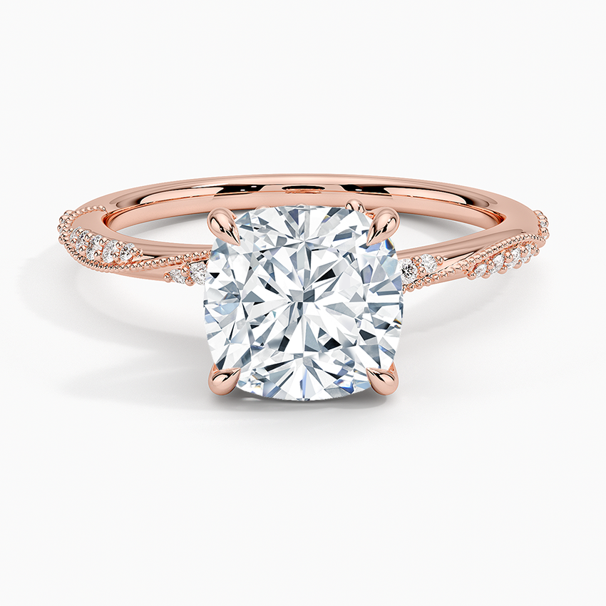 Tyra Cushion Lab Grown Diamond Ring