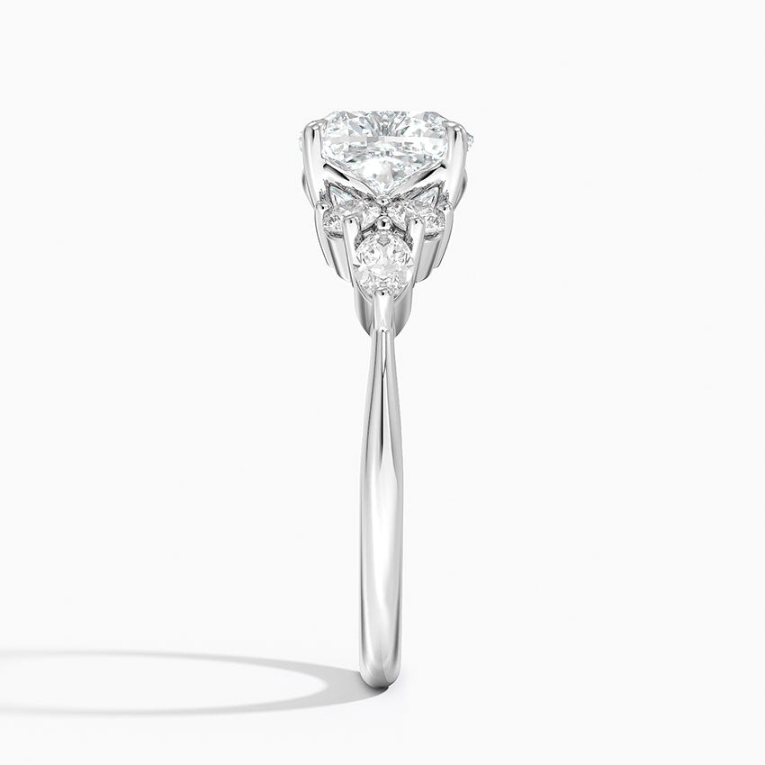 Nazia Cushion Lab Diamond Engagement Ring