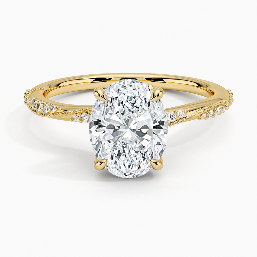 Tyra Oval Lab Grown Diamond Ring