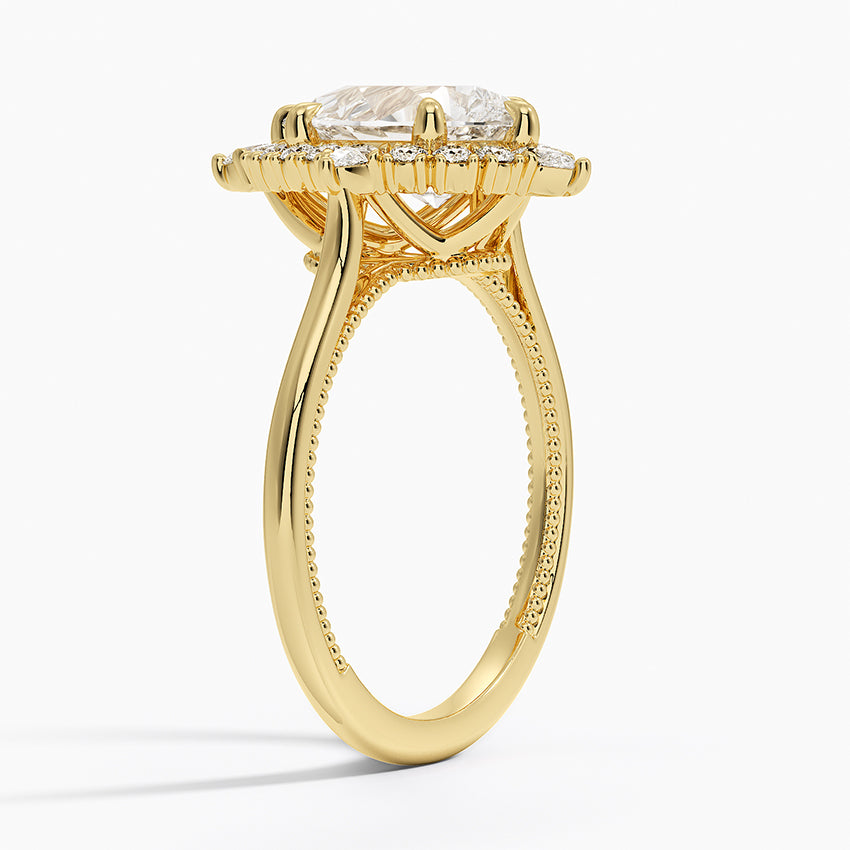 Delilah Pear Lab Grown Diamond Engagement Ring