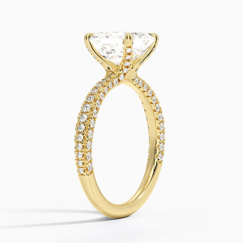 Patricia Asscher Lab Grown Diamond Engagement Ring