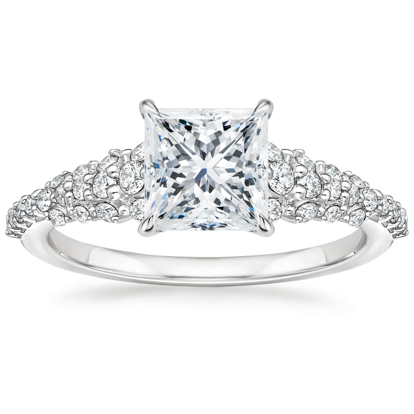 Anita Princess Lab Grown Diamond Engagement Ring