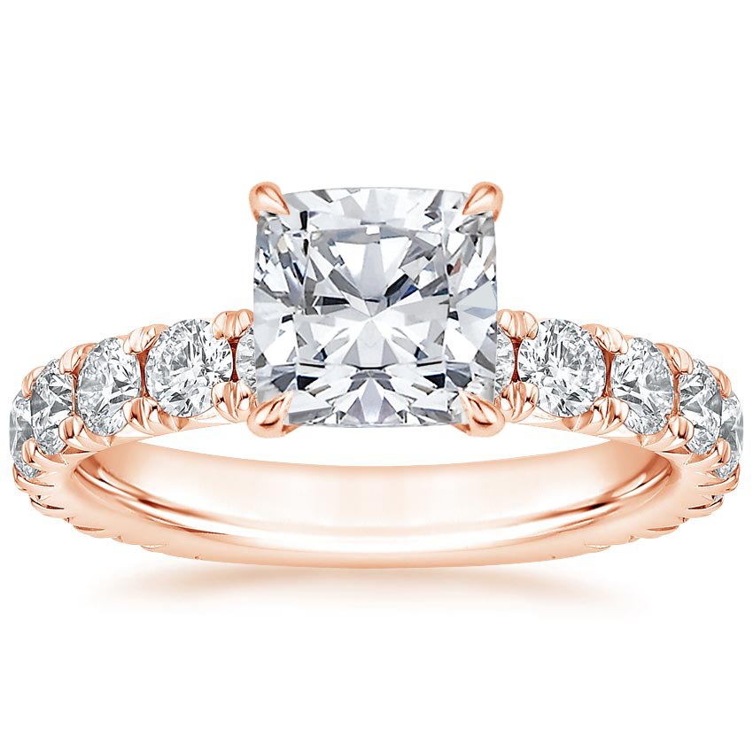 Elsa Cushion Lab Grown Diamond Engagement Ring
