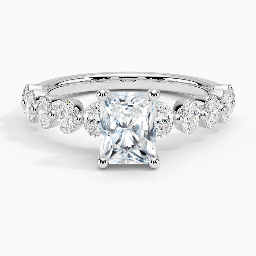 Elvaan Radiant Lab Grown Diamond Engagement Ring