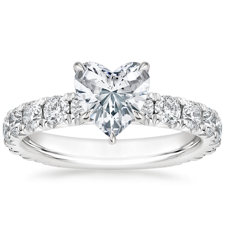 Elsa Heart Lab Grown Diamond Engagement Ring