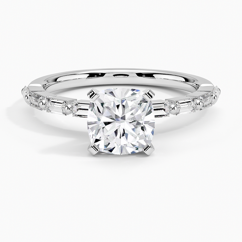 Barica Cushion Lab Grown Diamond Engagement Ring