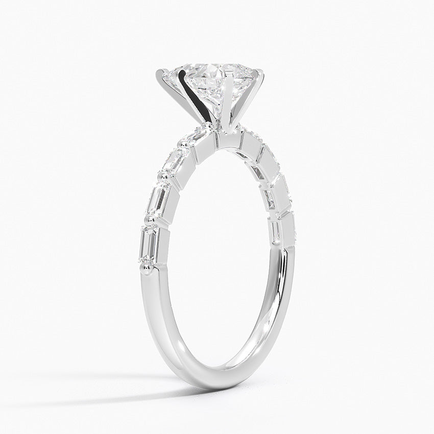 Barica Pear Lab Grown Diamond Engagement Ring