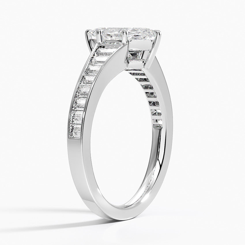 Anamica Marquise Lab Grown Diamond Engagement Ring