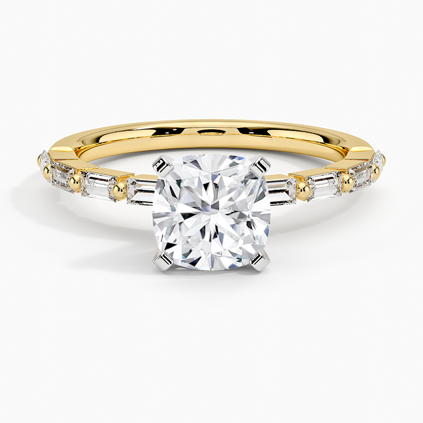 Barica Cushion Lab Grown Diamond Engagement Ring