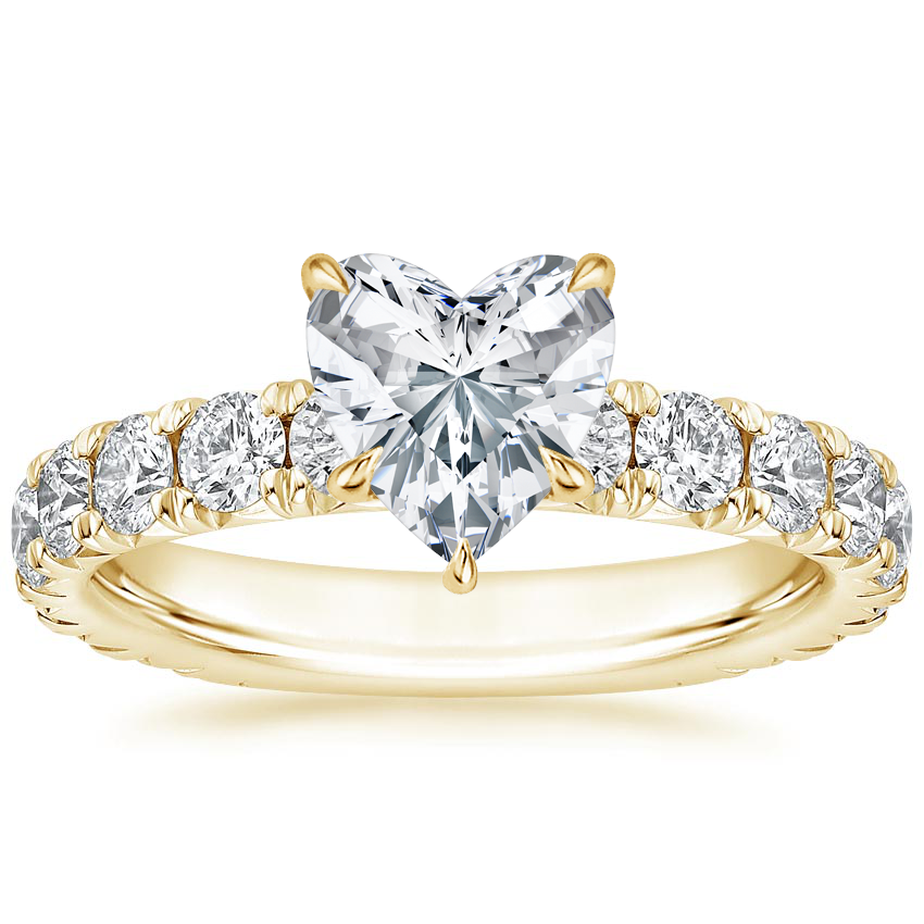 Elsa Heart Lab Grown Diamond Engagement Ring