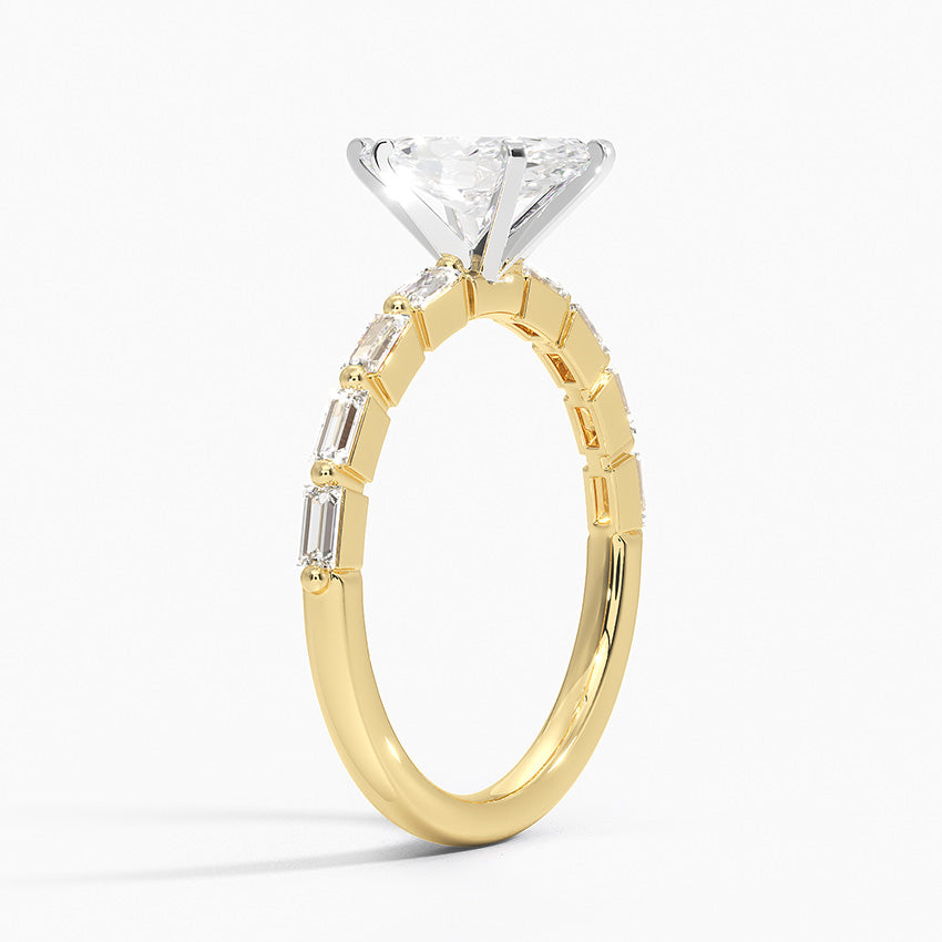 Barica Marquise Lab Grown Diamond Engagement Ring